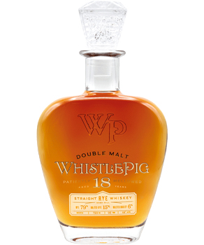 WHISTLEPIG 18 YEAR OLD FINISHED IN SHERRY CASKS - 750ML                                                                         
