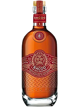 BACOO 8 YEAR OLD DOMINICAN RUM - 75