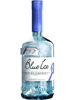 BLUE ICE HUCKLEBERRY VODKA - 750ML 