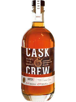 CASK AND CREW WHISKEY - 750ML WALNUT TOFFEE                                                                                     