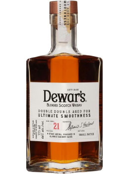 DEWAR'S DOUBLE DOUBLE 21 YEAR OLD -