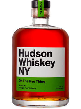 HUDSON WHISKEY NEW YORK DO THE RYE THING - 750ML                                                                                