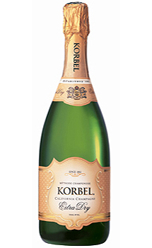KORBEL EXTRA DRY CHAMPAGNE - 750ML                                                                                              