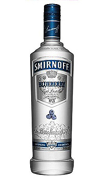 SMIRNOFF  BLUEBERRY FLAVORED VODKA 