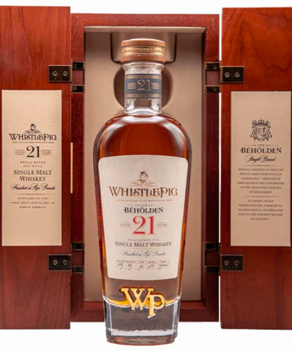 WHISTLEPIG 21 YEAR  OLD SINGLE MALT THE BEHOLDEN - 750ML