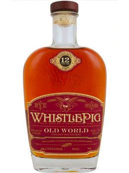 WHISTLEPIG STRAIGHT RYE WHISKEY 12 YEAR OLD - 750ML                                                                             