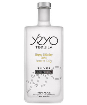 YEYO BLANCO TEQUILA - 750ML CUSTOM ENGRAVED