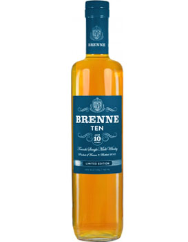 BRENNE WHISKEY SINGLE MALT 10 YEAR 