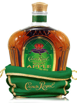 CROWN ROYAL CANADIAN WHISKY -750ML REGAL APPLE                                                                                  
