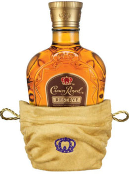 CROWN ROYAL CANADIAN WHISKY -750ML RESERVE                                                                                      