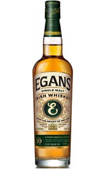 EGAN'S IRISH WHISKEY SINGLE MALT 10