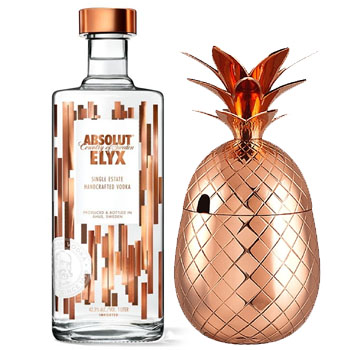 ABSOLUT ELYX GIFT SET WITH COPPER P