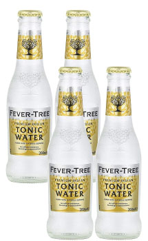 FEVER TREE INDIAN TONIC WATER - 200ML - 4 PACK                                                                                  