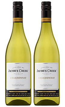 JACOB'S CREEK CHARDONNAY WINE - 2 B
