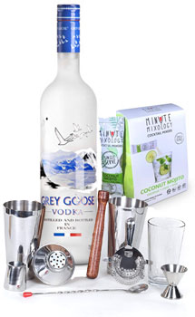 COCKTAIL MIX KIT WITH GREY GOOSE VO