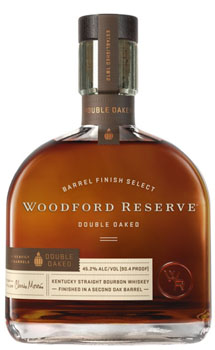 CUSTOM ENGRAVED WOODFORD RESERVE DOUBLE OAKED BOURBON